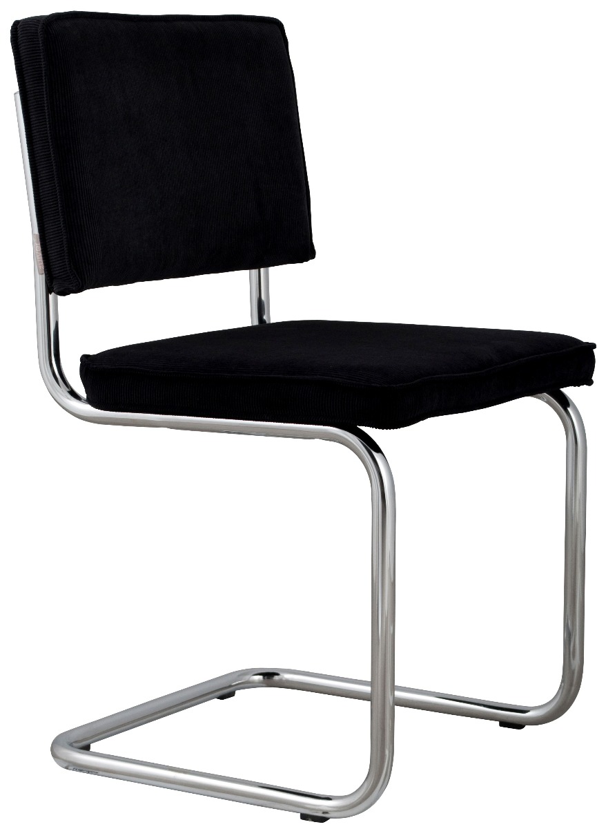 Chair Ridge Brushed Rib Black 7a
