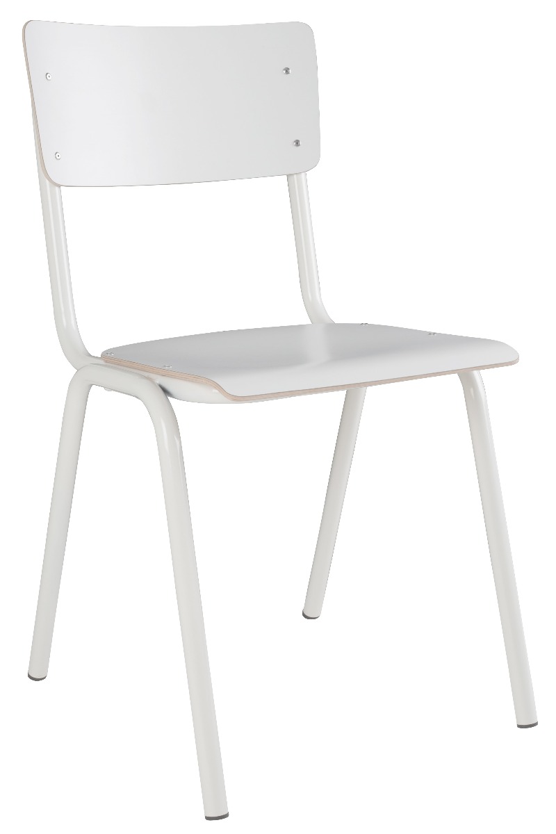 Chair Back to Schol HPL White