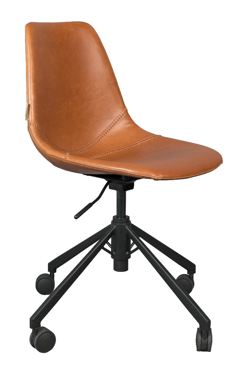 Franky Office Chair in Brown
