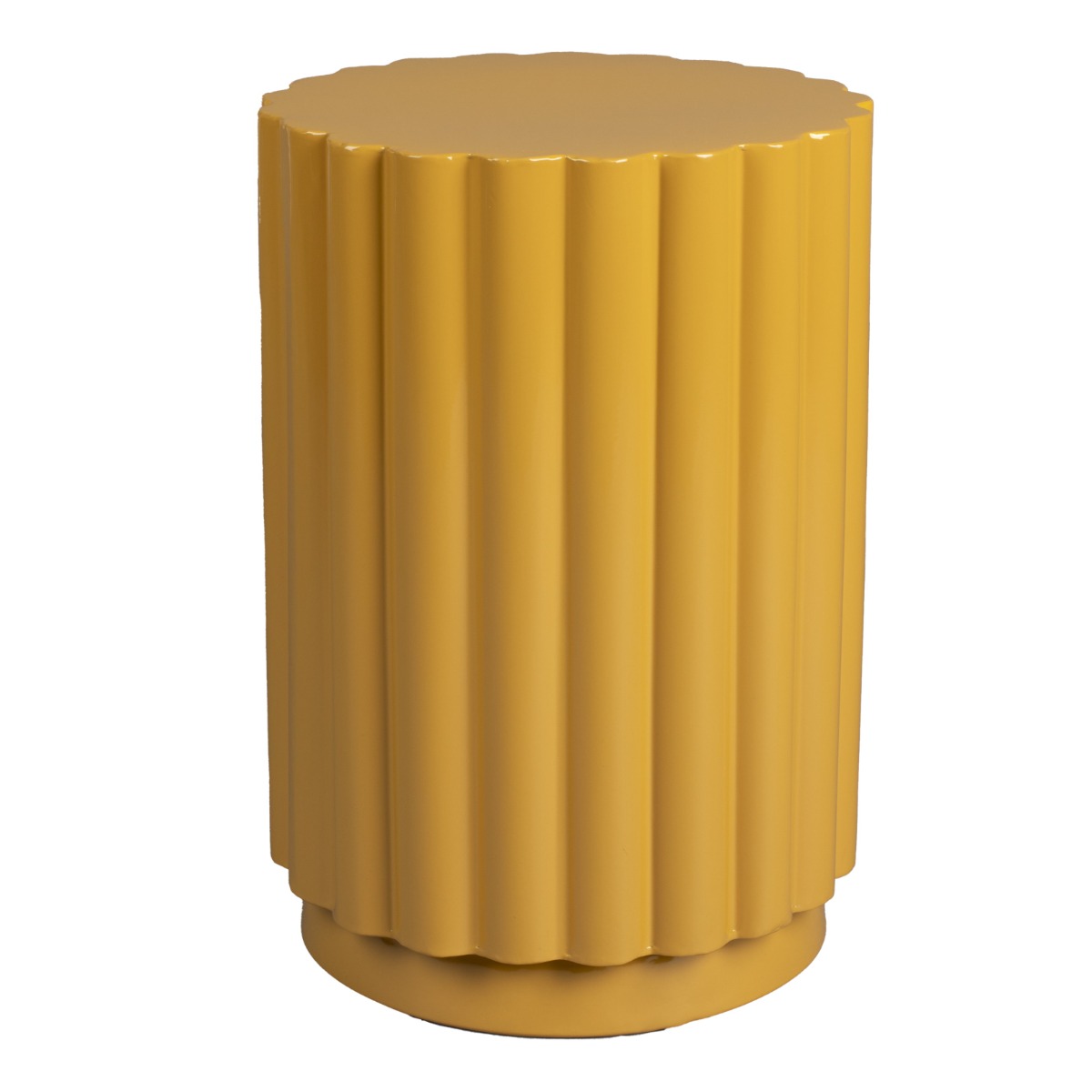 Camilla Stool / Side Table in Yellow