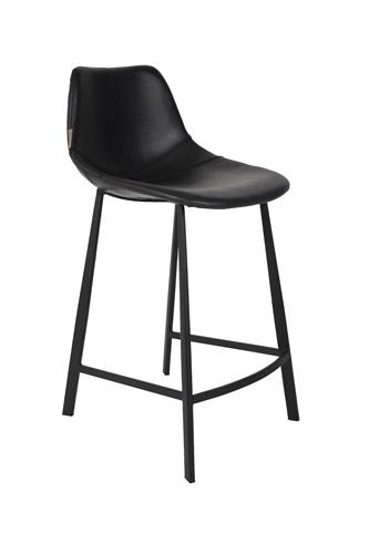 Franky Counter Stool in Black
