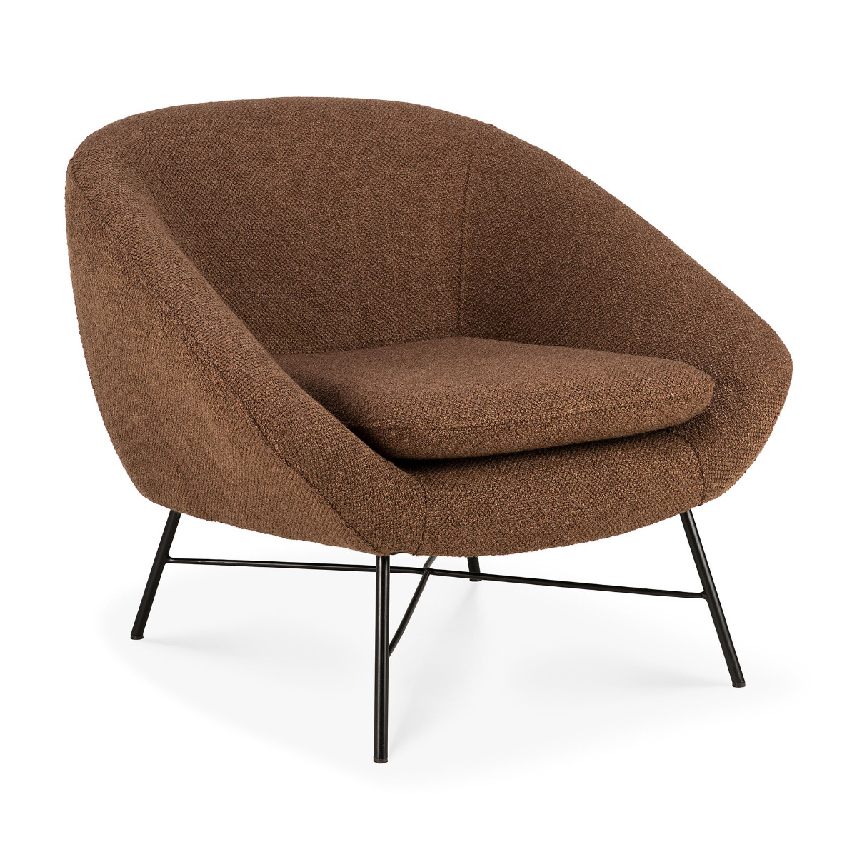 Barrow lounge chair in copper