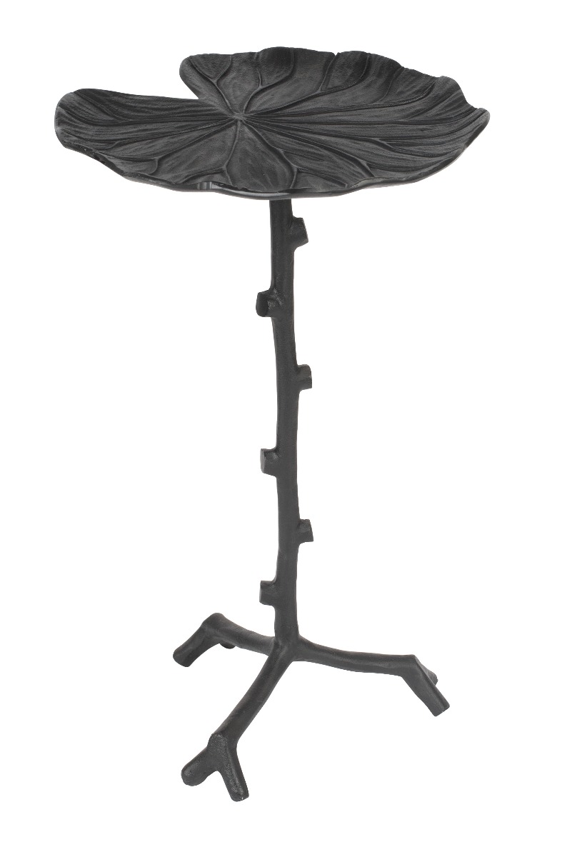 SIDE TABLE LILY SINGLE BLACK