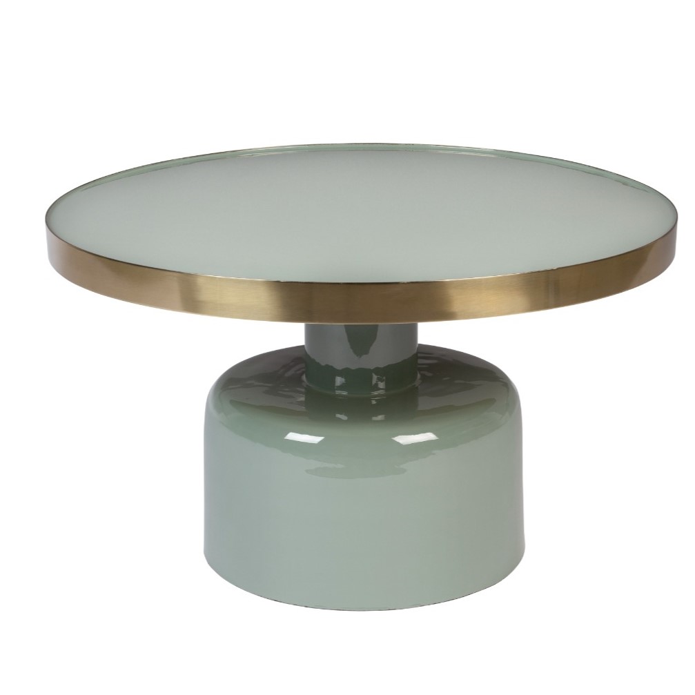 Glam Coffee Table Green