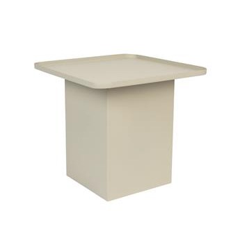 SIDE TABLE SVERRE SQUARE IVORY