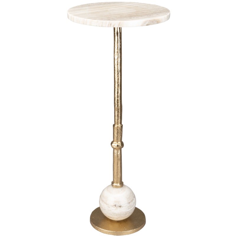 Everest Side Table in Beige