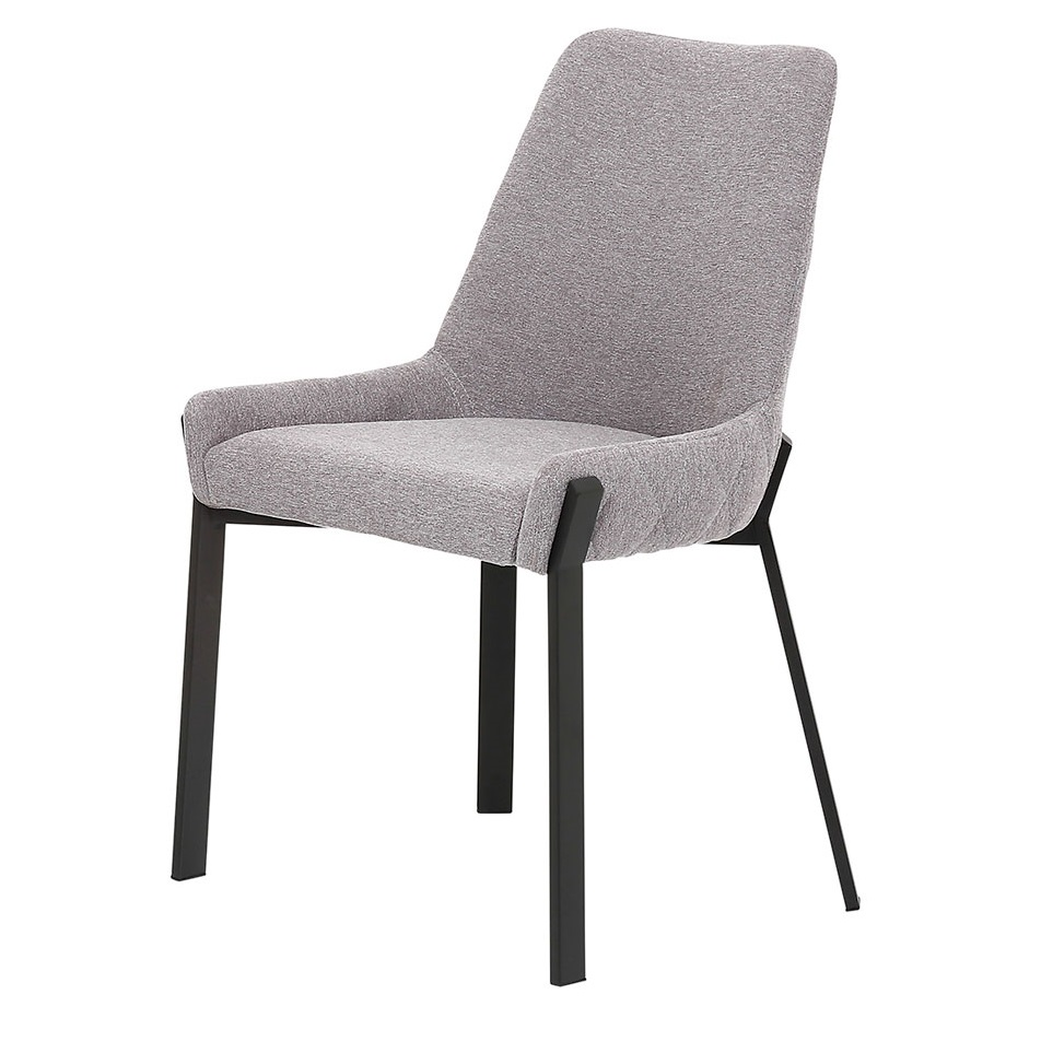 Calabria Dining Chair Grey Fabric