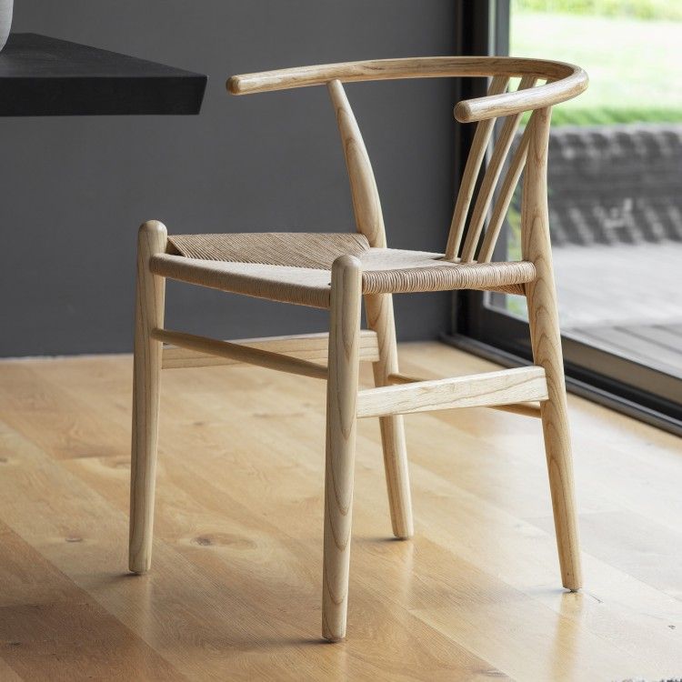 Wishbone-Whitley Chair Natural