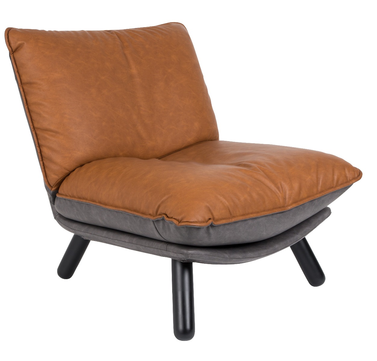 Lounge Chair Lazy Slack LL Brown