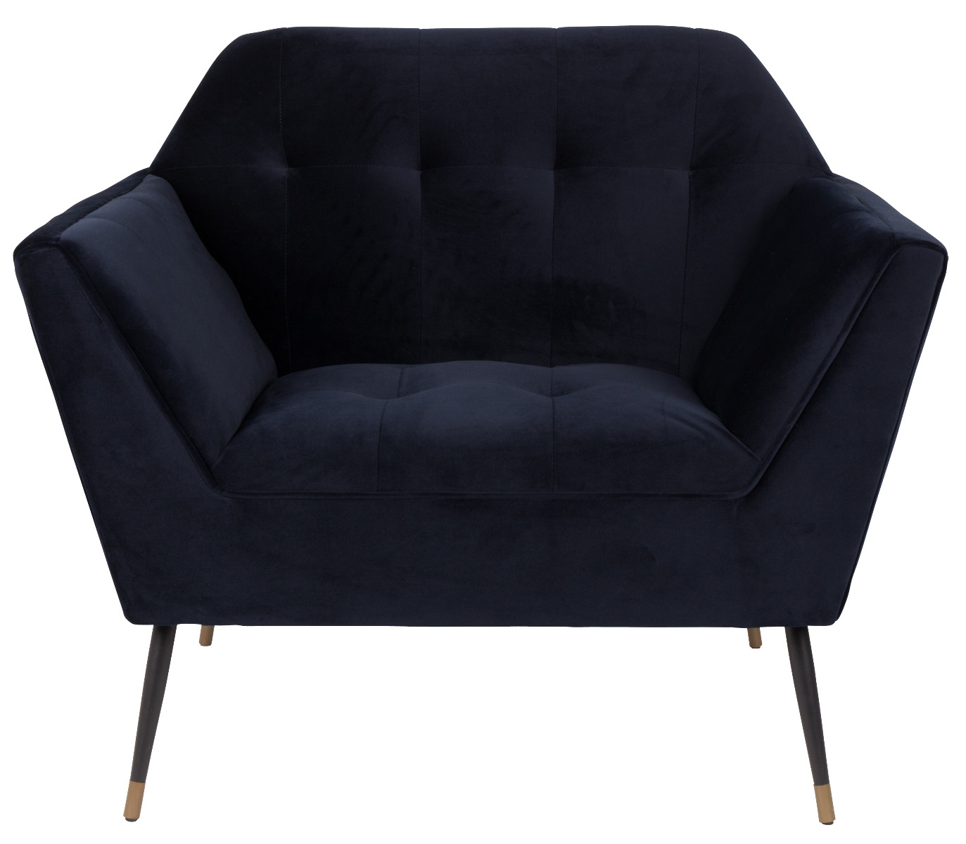 Kate Lounge Chair in Deep Blue