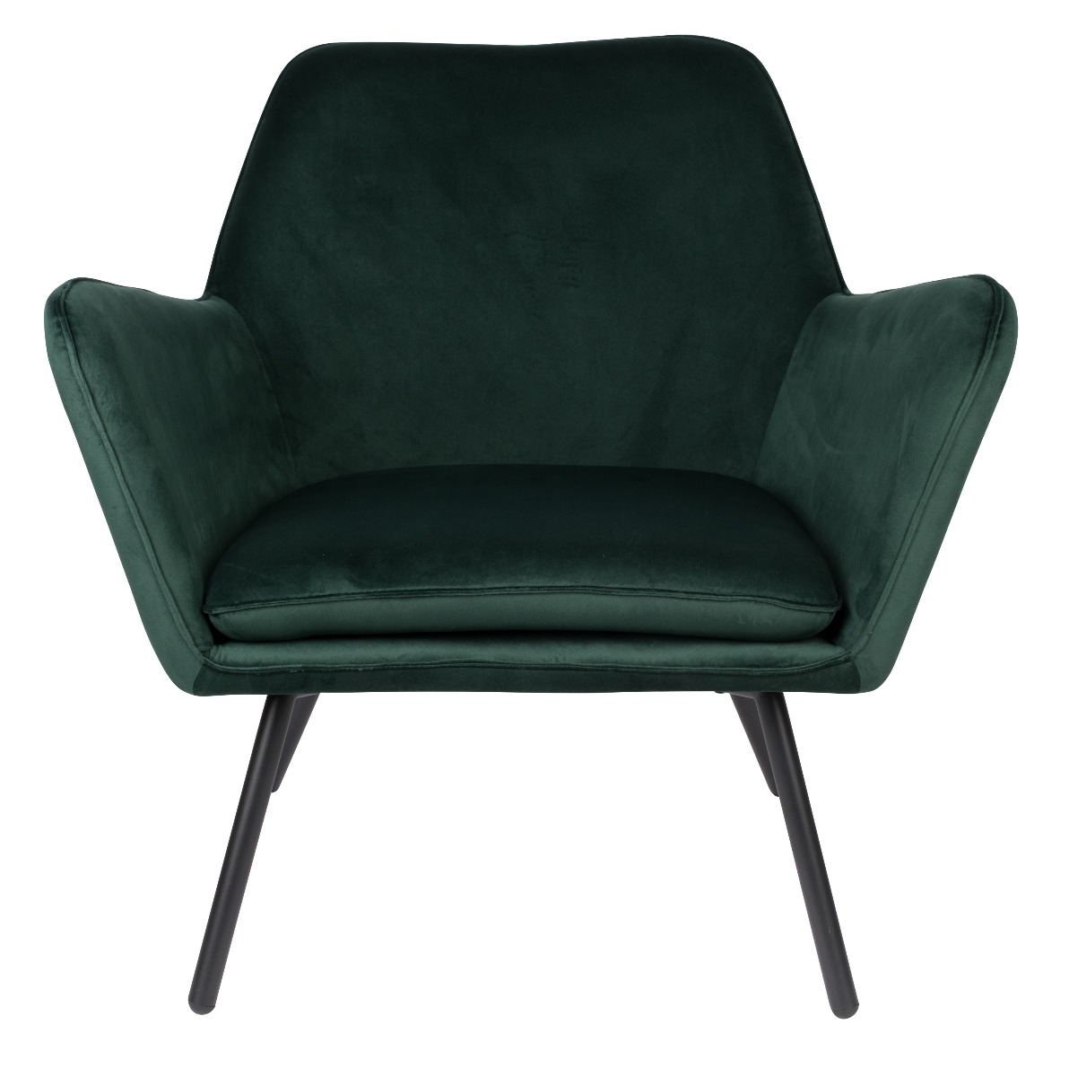 Lounge Chair Bon in Velvet Green