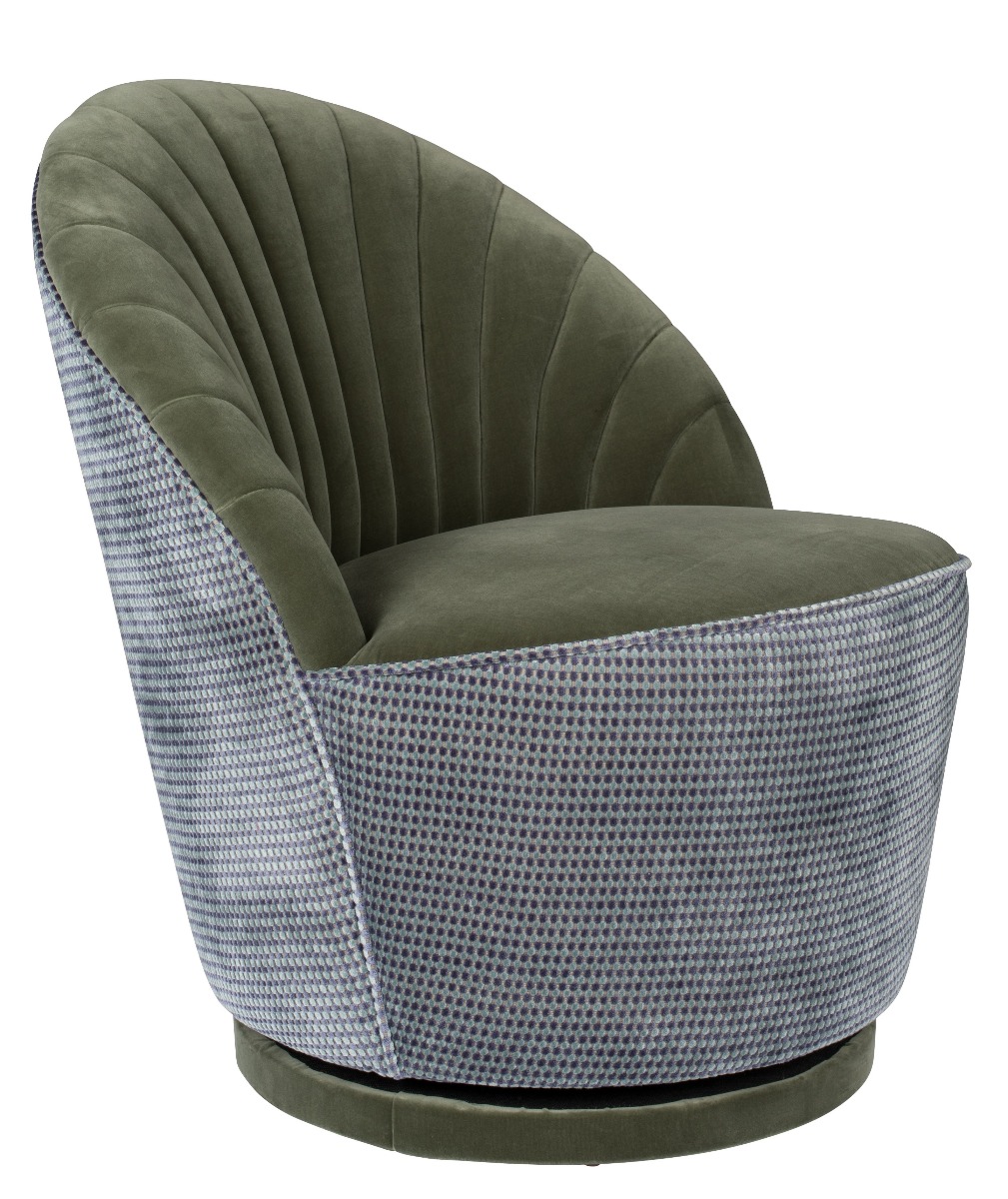 Madison Lounge Chair in Olive