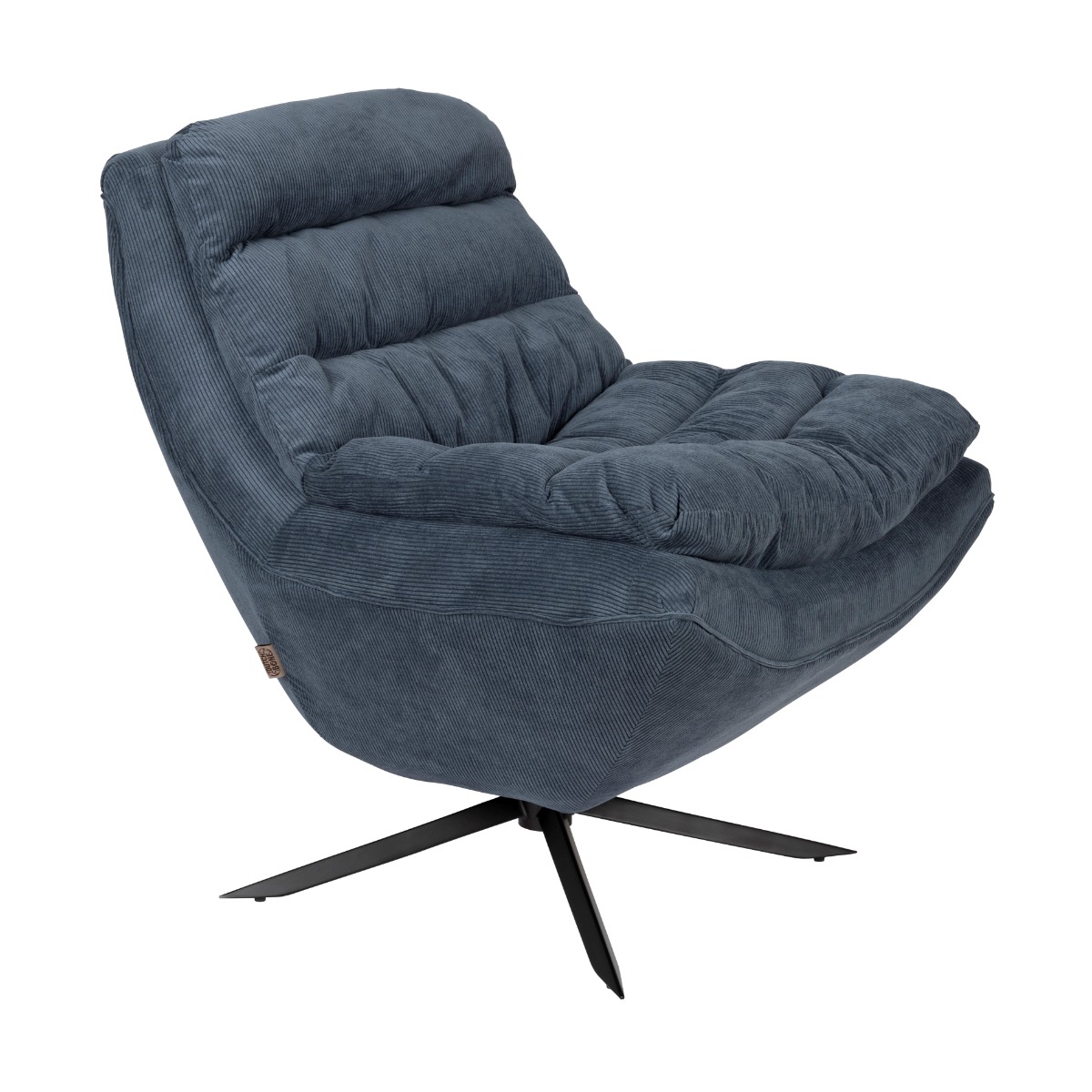Vince Lounge Chair In Blue