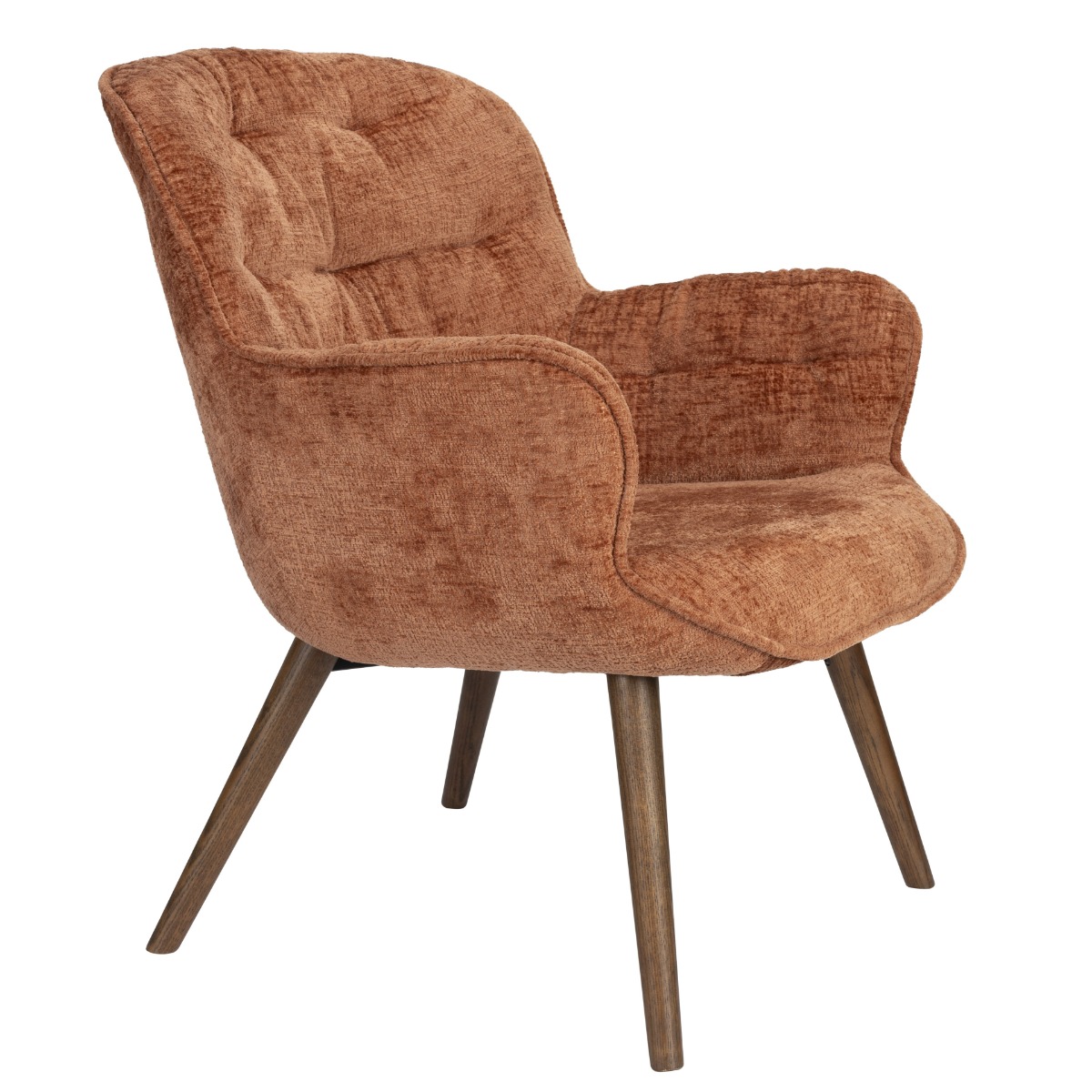 Lounge Chair Lenn Terracotta