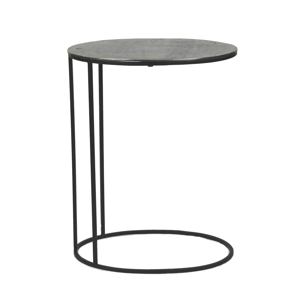 Paso Side Table in Silver