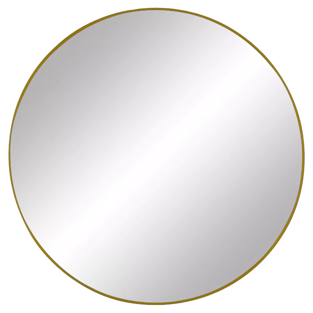 Palace Round Mirror 110cm in Gold