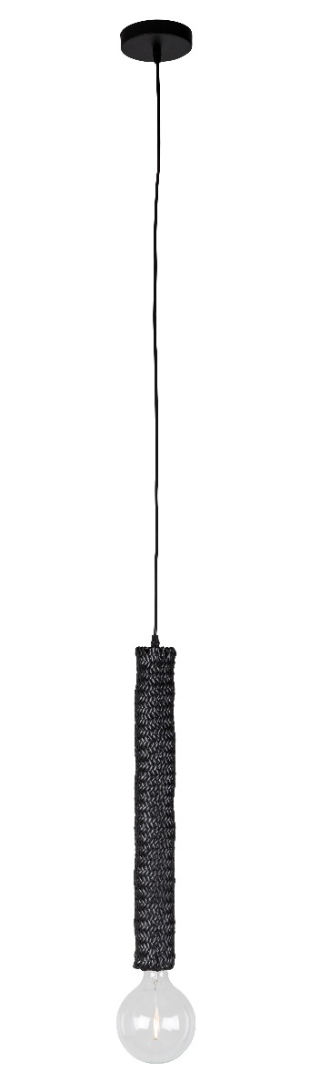 Tan Pendant Lamp in Black