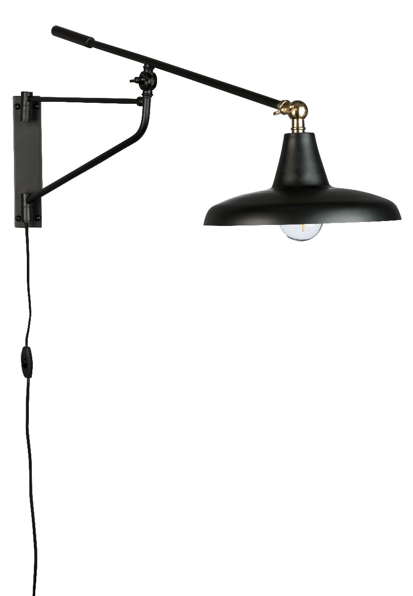 Hector Wall Lamp in Black