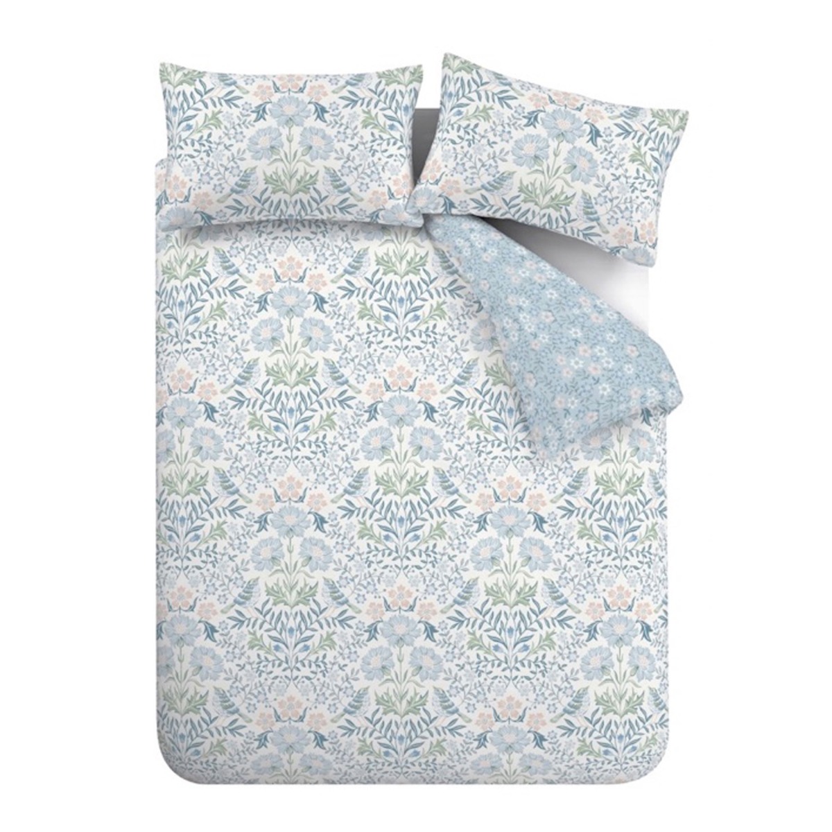 Hedgegrow Hopper Blue Bed Set