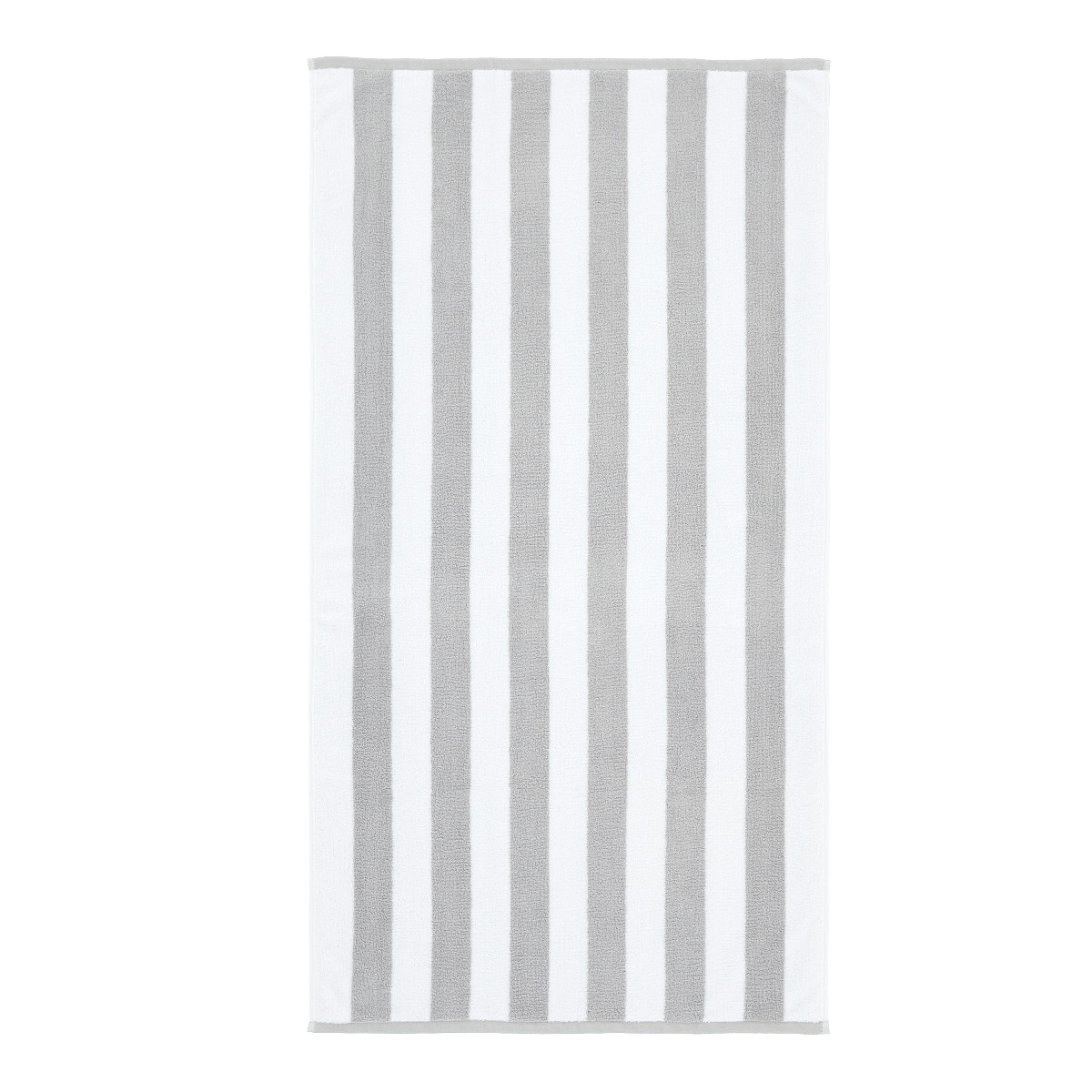 Reversible Stripe Jacquard Towel Grey