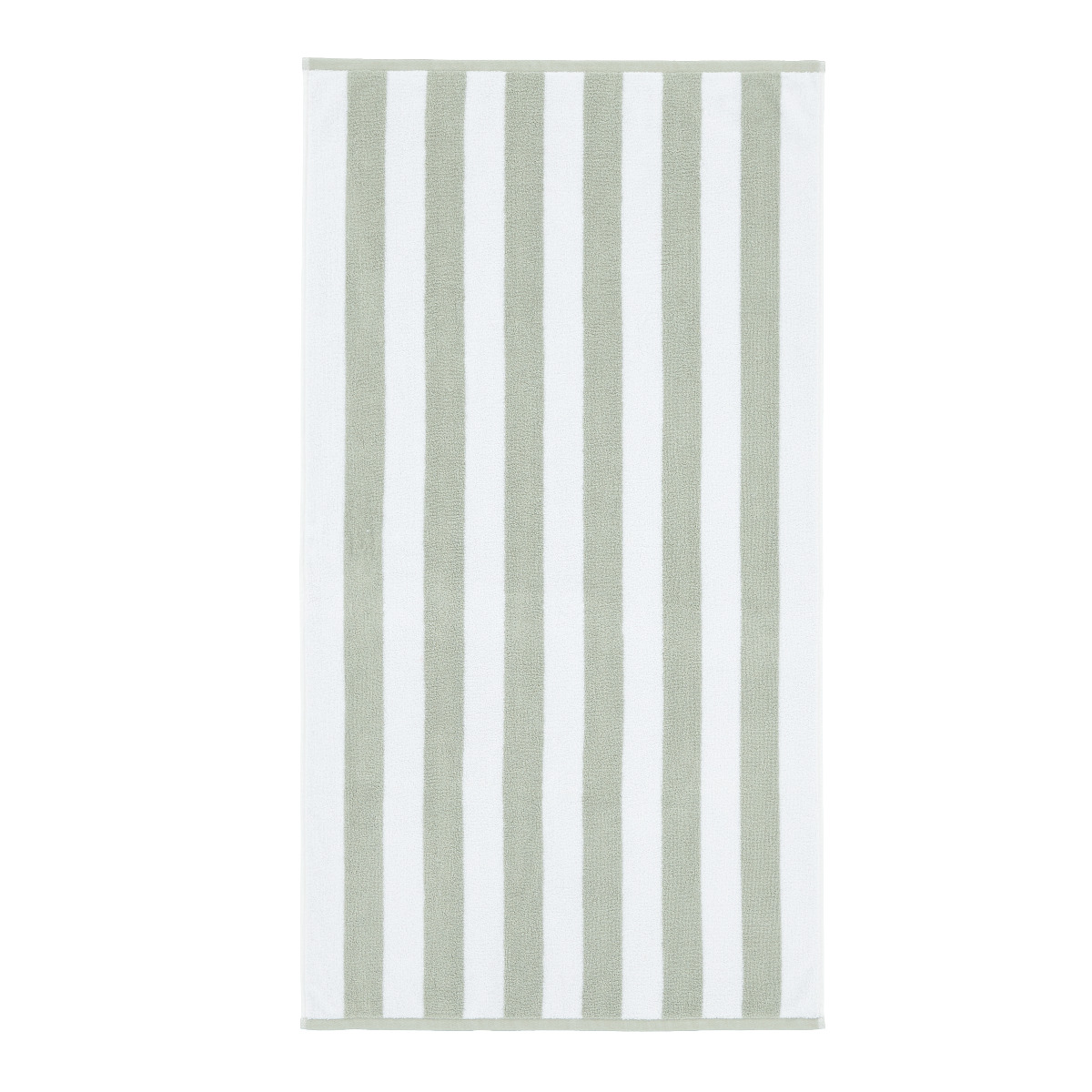 Reversible Stripe Jacquard Towel Sage Green