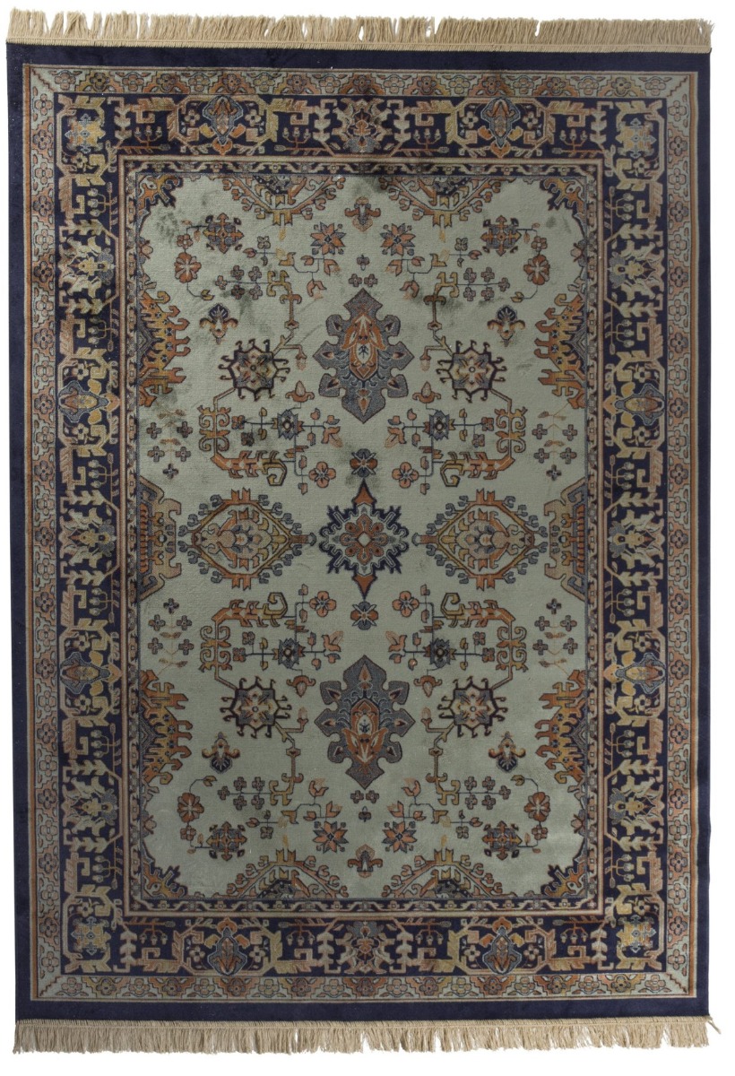 Raz Rug in Green by Whilte Label Living