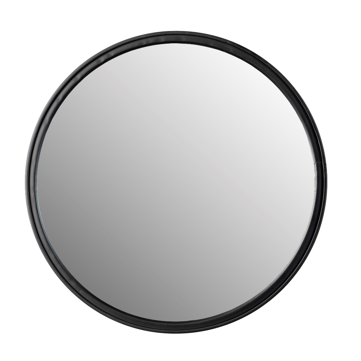 Mirror Matz Round Black