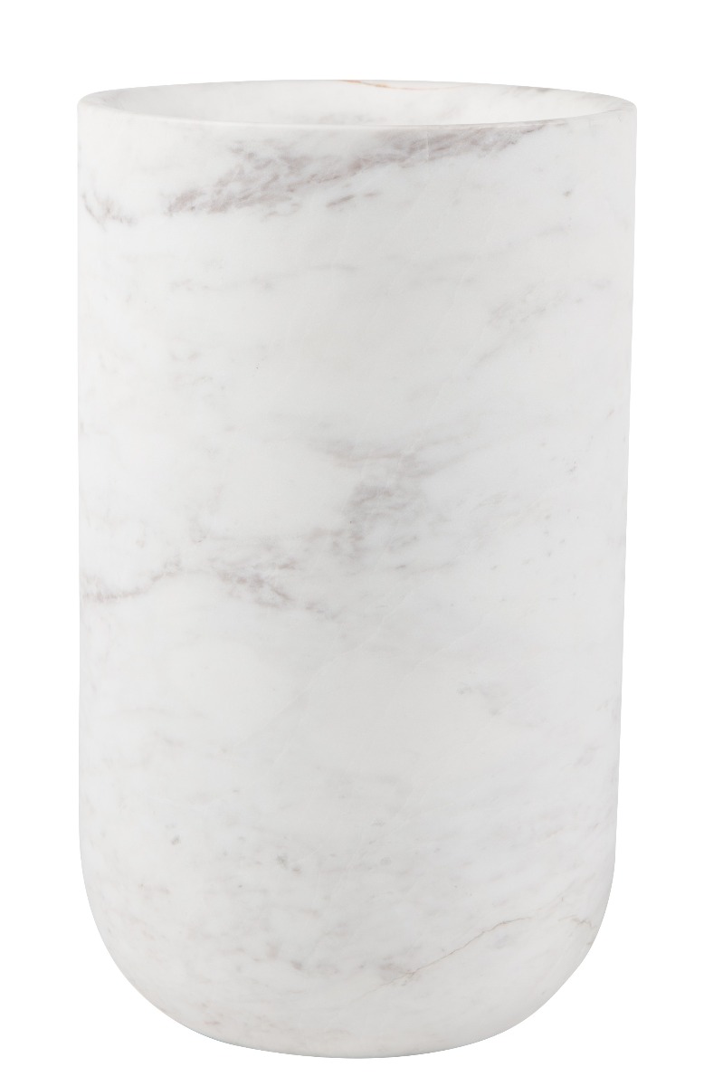 Fajen Marble White Vase