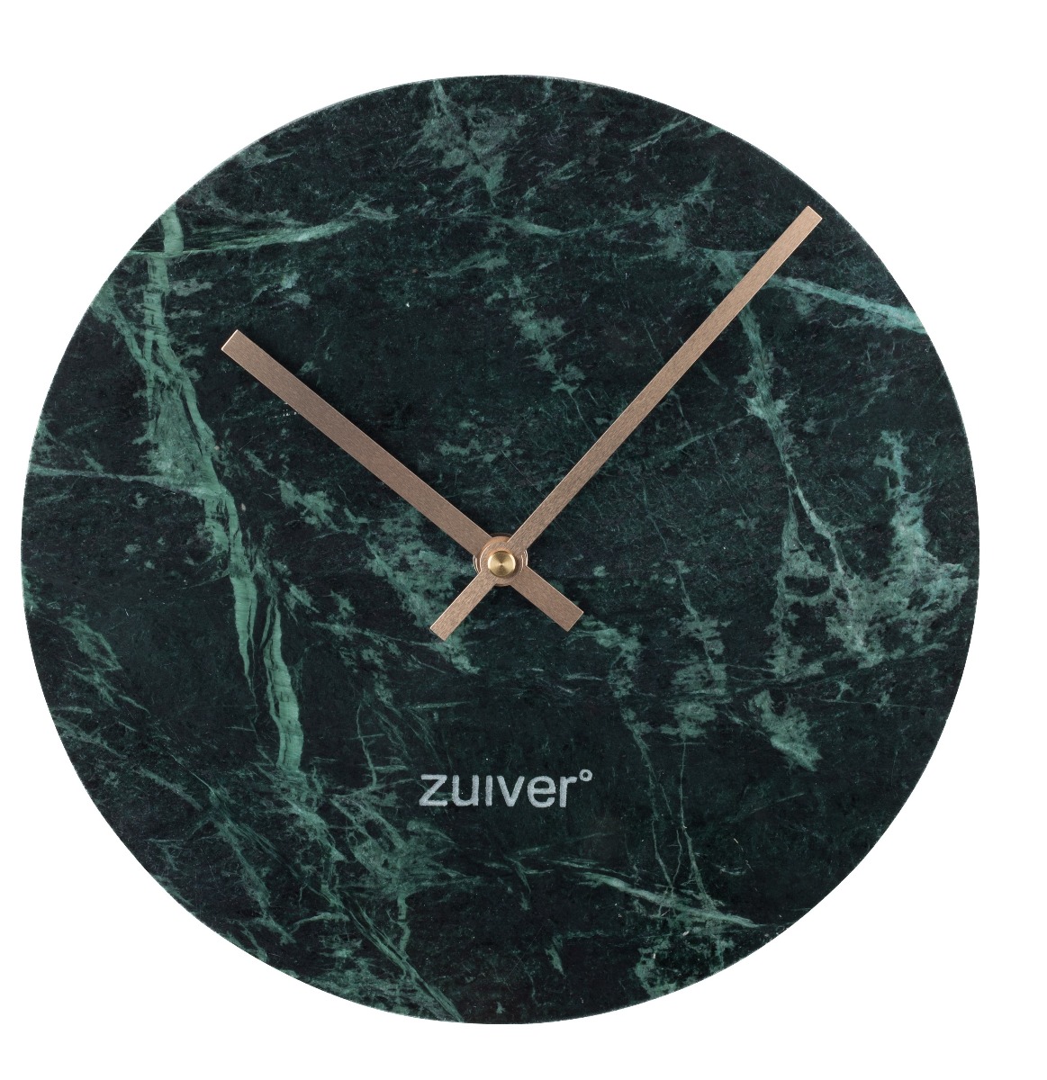 Clock Marble Time Green