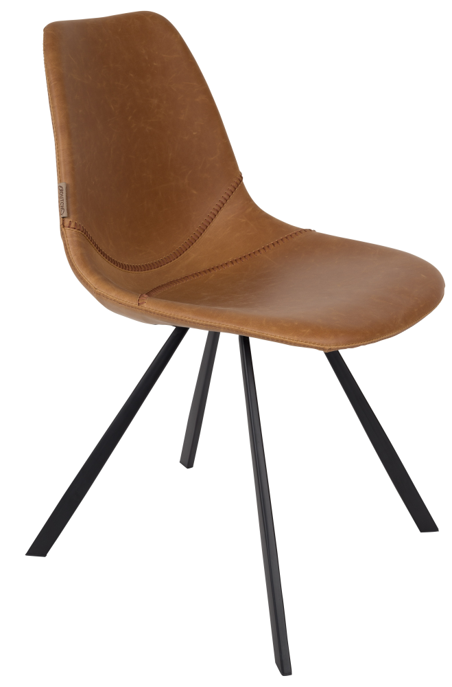 Franky Dining Chair in Brown