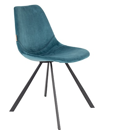 Franky Dining Chair in Blue