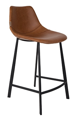 Franky Counter Stool in Brown