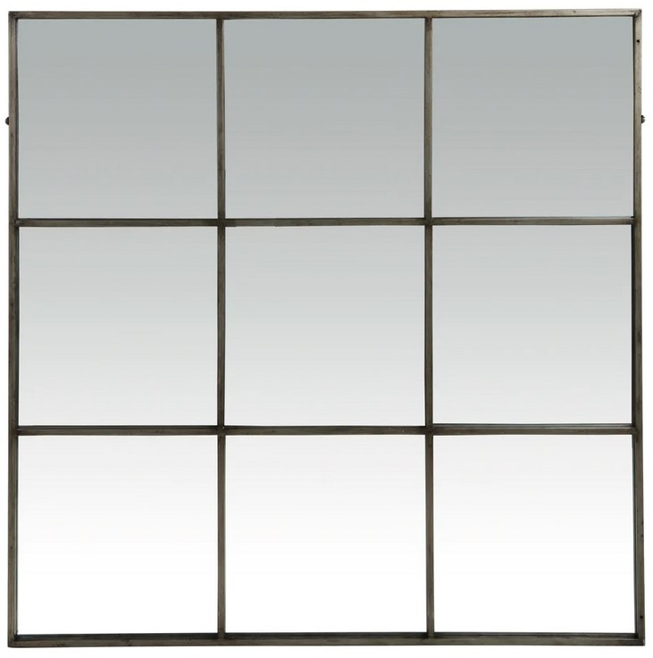 Palace Metal 9 Partitions Mirror Grey