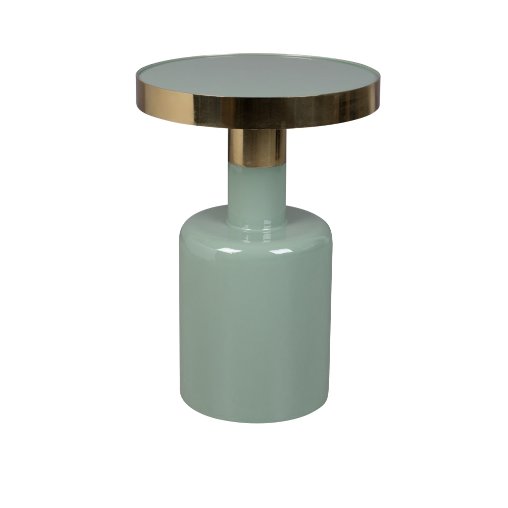 Glam Side Table in Green