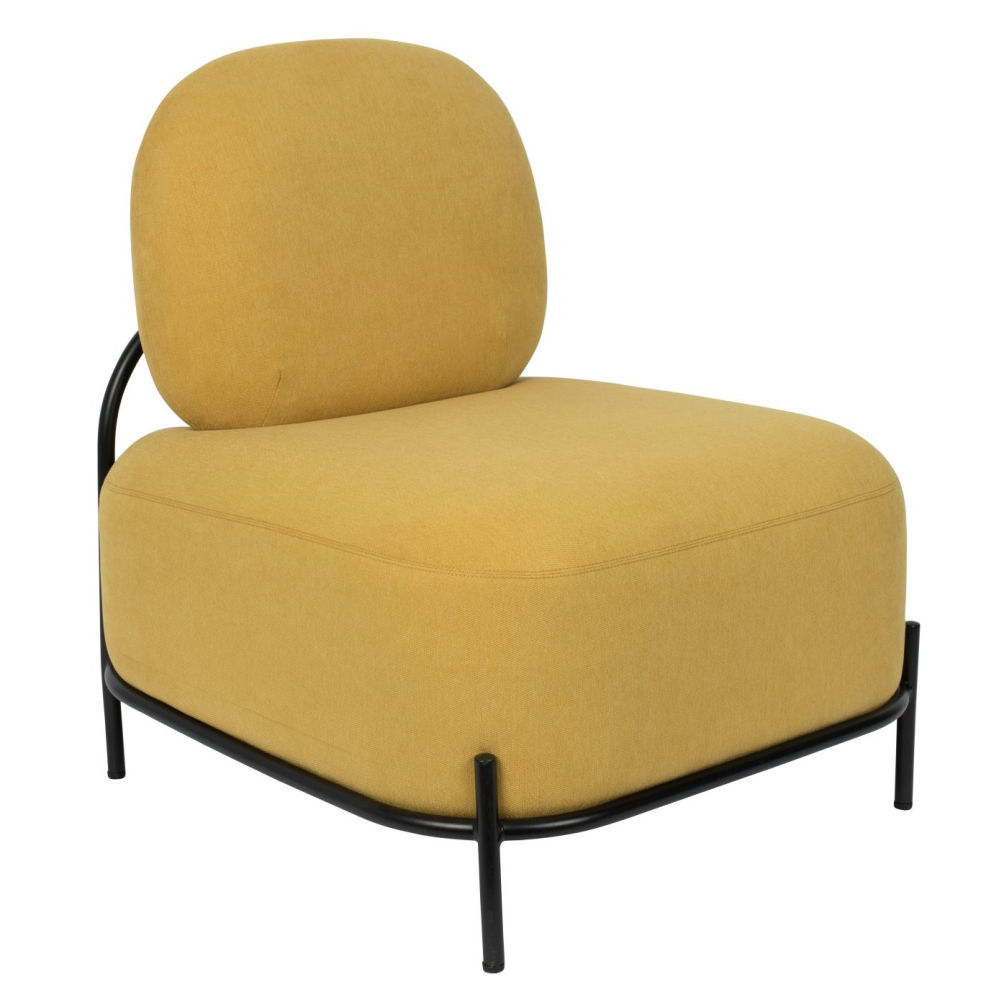LOUNGE CHAIR POLLY YELLOW