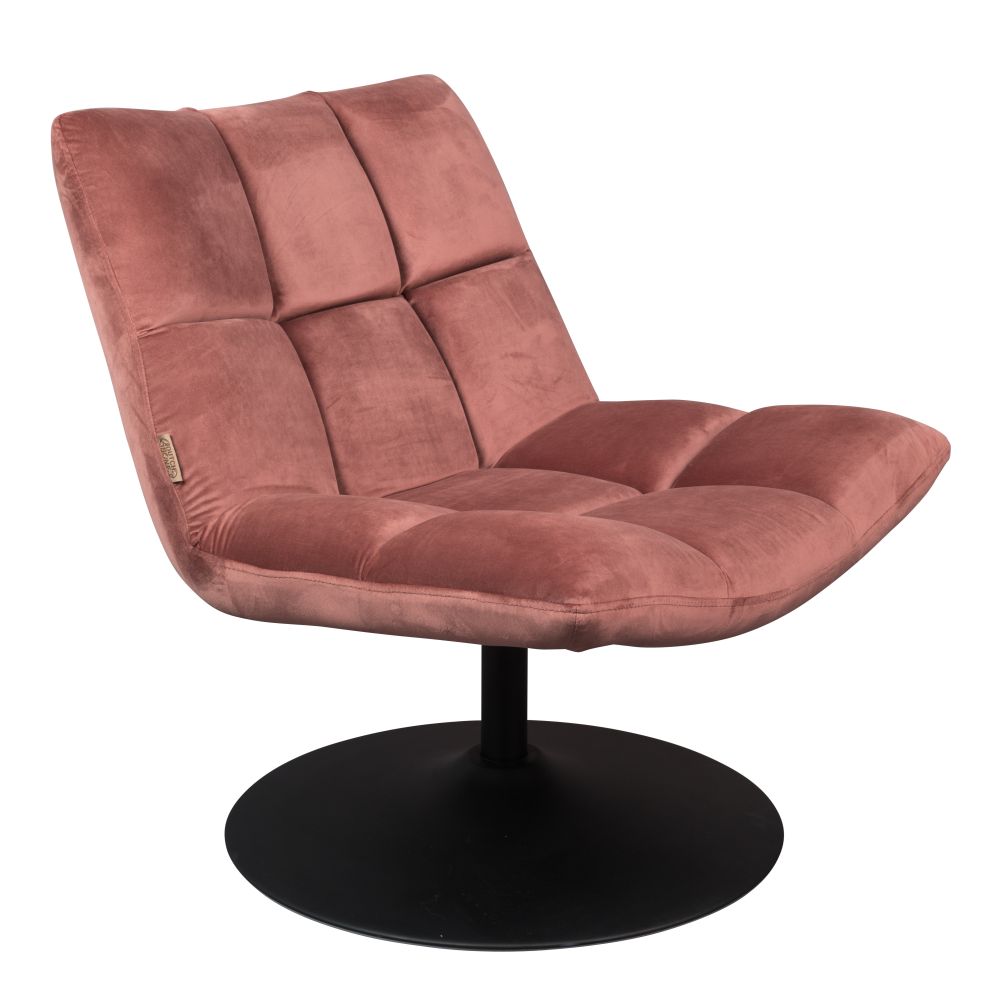 Bar Lounge Chair in Pink