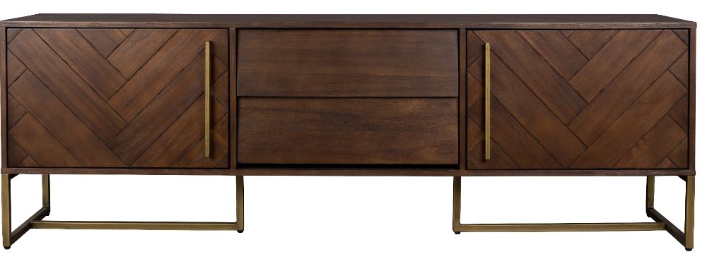 Class Sideboard Low in Brown