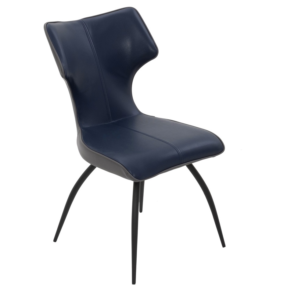 Fiora Dining Chair Blue Grey