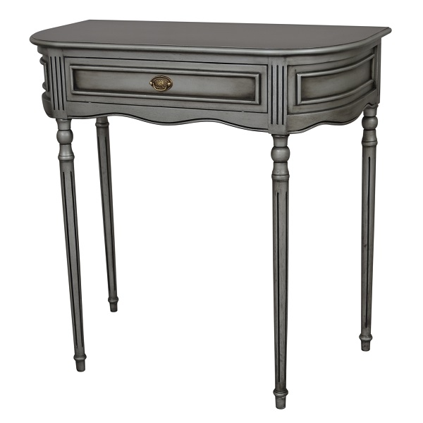 Heritage Silver 1 Drawer Hall Table