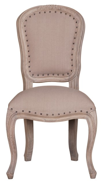 Sofia Upholstered Back Dining Chair All Rustic Brown