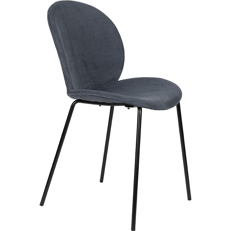 Bonnet Chair in Grey Blue