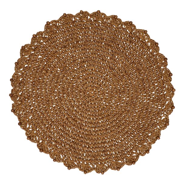 Round Placemat- Camel