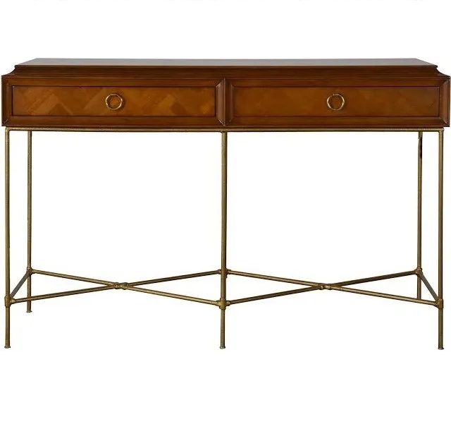 Claridge 2 Drawer Console Table in Cherry