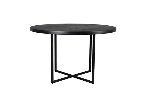 Class Dining table 120' Round in Black