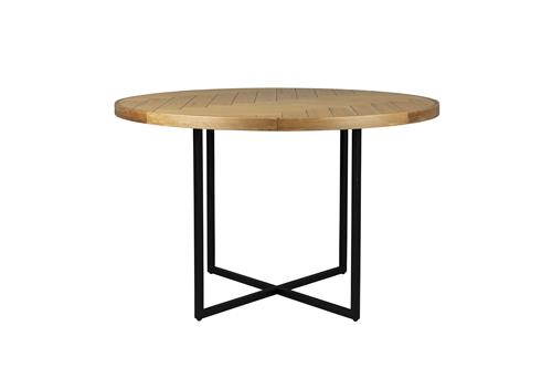 Class Dining Table 120' Round in Oak