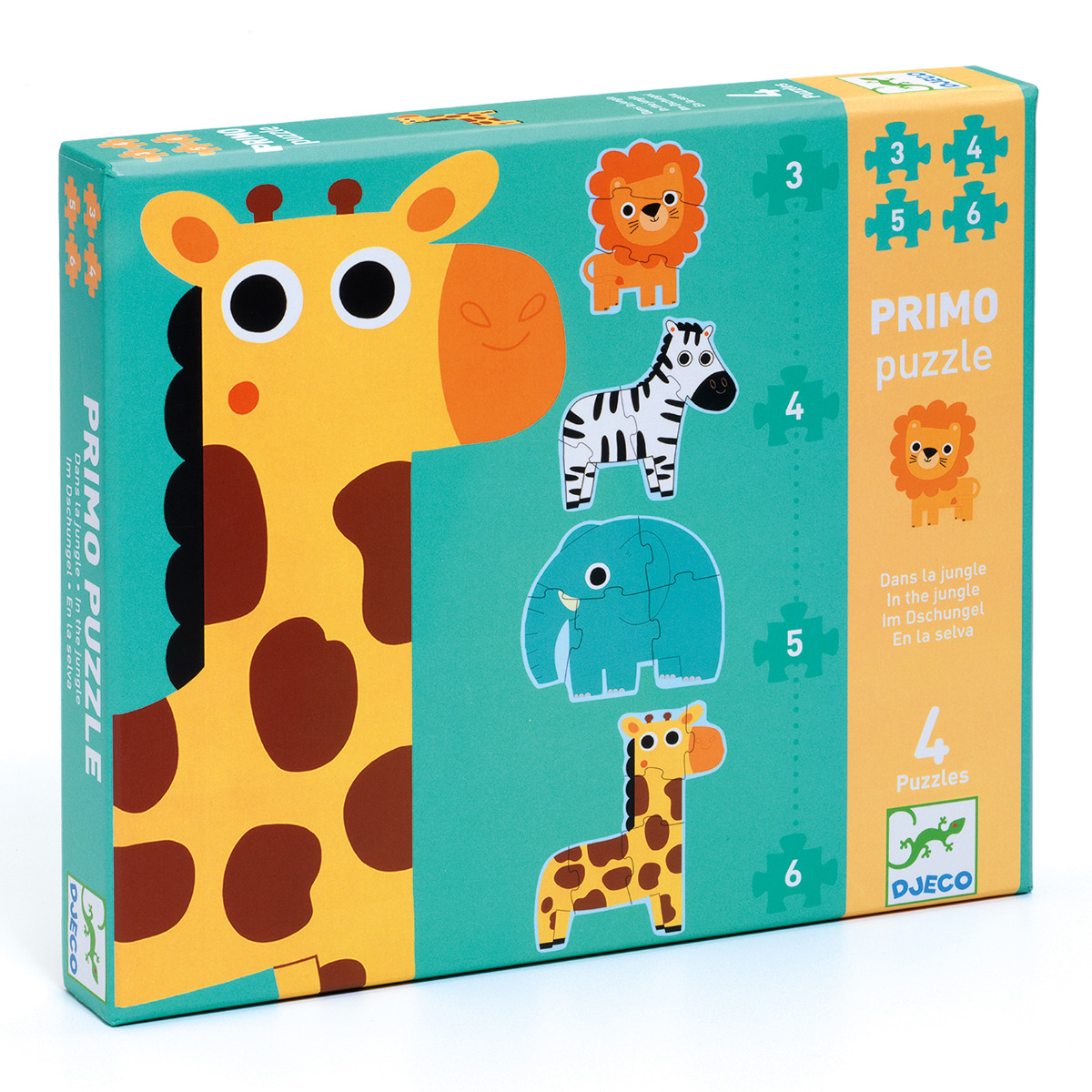 In the Jungle Jigsaw Puzzle (Age +12months)
