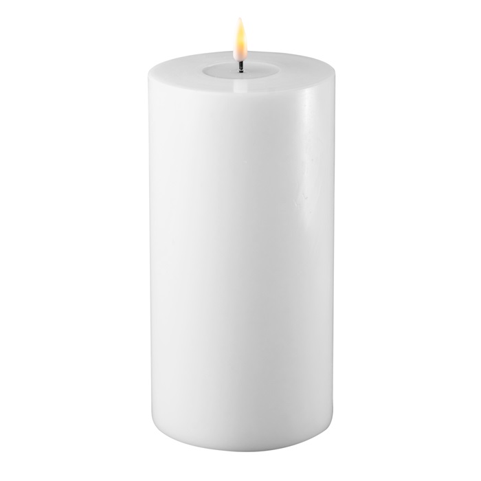 White LED Candle 10 * 20 cm