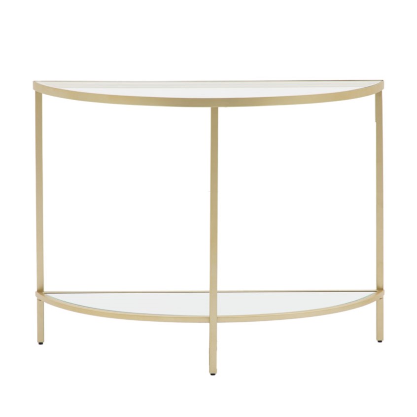 Hudson Console Table Champagne