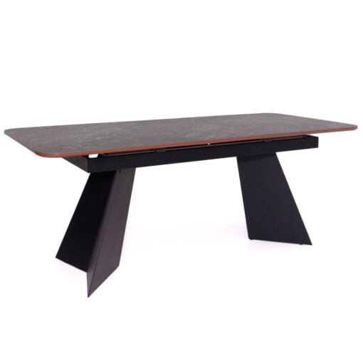 Lavello copper ceramic extendable dining table