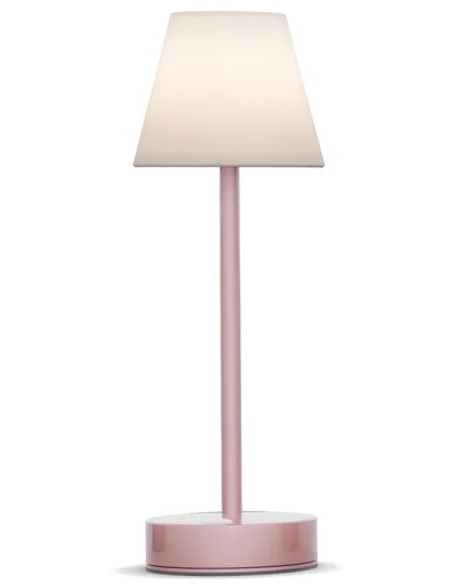 Lola Slim 30 Cordless Table Lamp Rose Gold